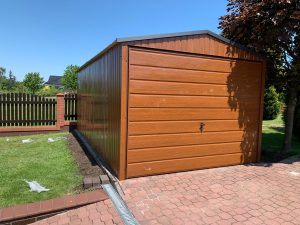 Garaż Blaszany 3m x 5m | 1x Brama uchylna