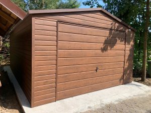 Garaż Blaszany 4m x 5m | 1x Brama uchylna
