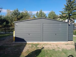 Garaż Blaszany 6m x 5m | 1x Brama uchylna