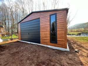 Garaż Blaszany 5,00 x 7,00