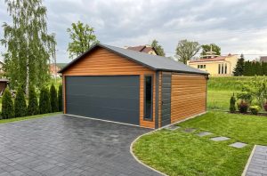 Garaż Blaszany 6m x 5.8 m | 1x Brama segmentowa